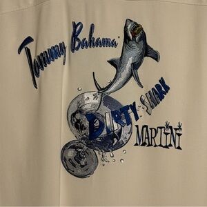Tommy Bahama Shirt with Blue Print